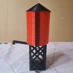 3D Printed O Scale Water Tower – Perfect for Lionel Train Layouts